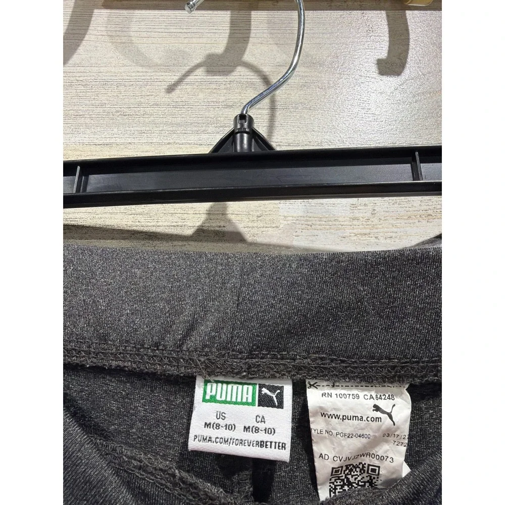 Old Navy Puma BCG Girls Size Medium 8 Black Gray Activewear Bundle Athletic